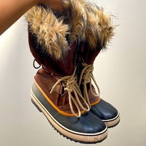 NEVER WORN womens Sorel boots size 10.5 Joan of Arctic Winter snow boots tall
